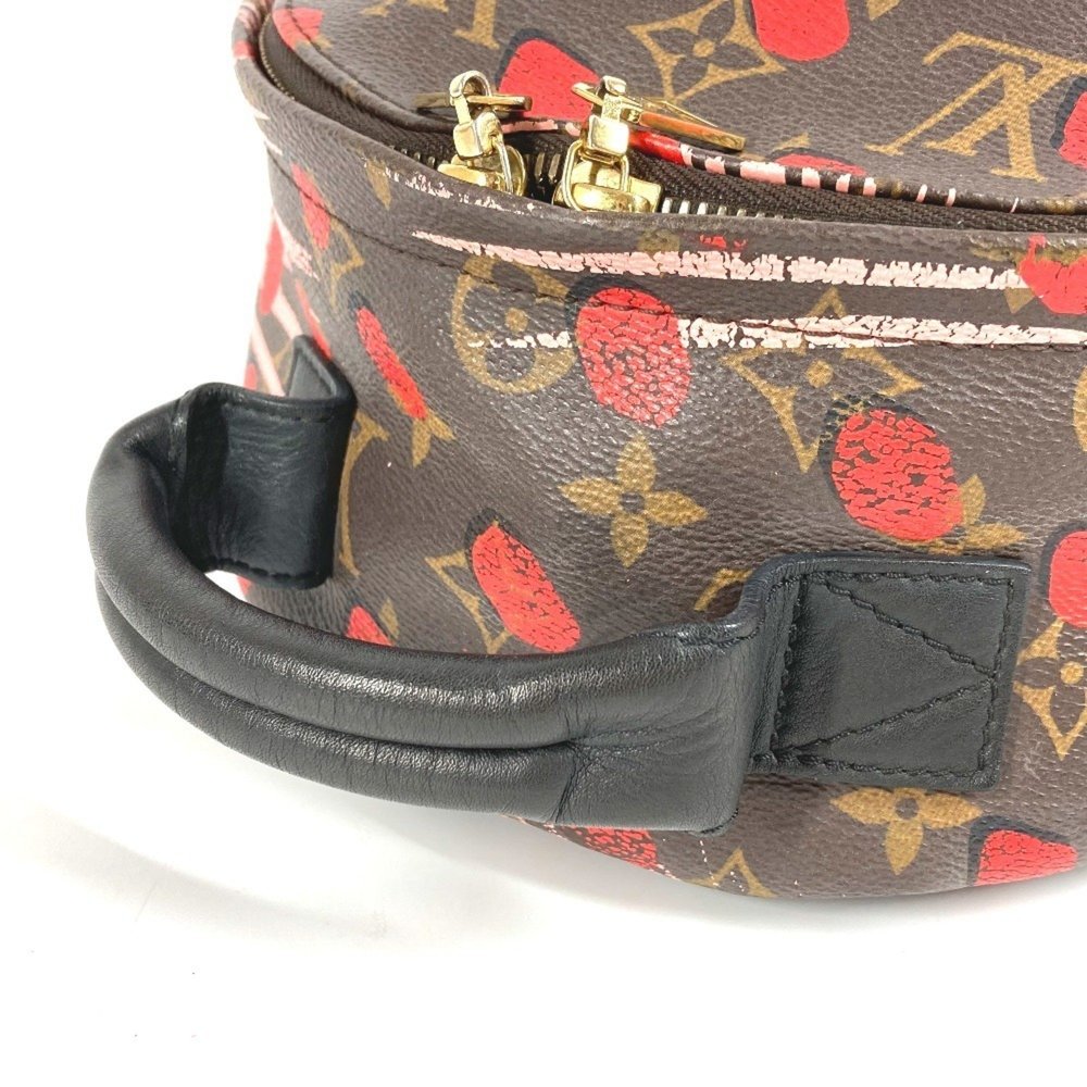 LOUIS VUITTON Brown Monogram Canvas Backpack - Picture 8 of 16